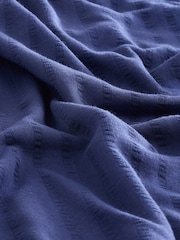 Laura Ashley Blue Seersucker Lounge Pants - Image 7 of 8