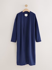 Laura Ashley Seersucker Gamme Long Lounge Cardigan - Image 6 de 8