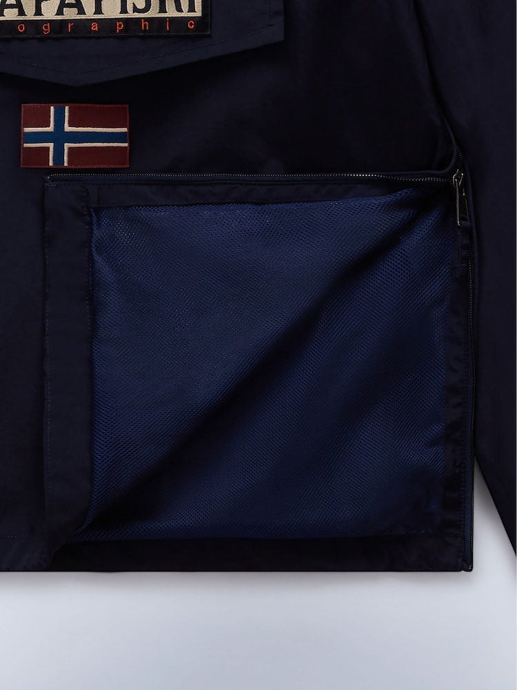 Napapijri Blue Rainforest Jacket - Image 9 of 9
