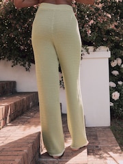 Pantalon Laura Ashley large au crochet 100% coton - Image 2 of 5