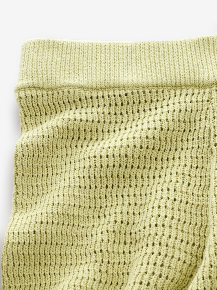 Pantalon Laura Ashley large au crochet 100% coton - Image 4 of 5