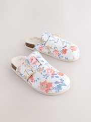 Laura Ashley Ecru Rosalind Mule Slippers - Image 2 of 6