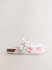 Laura Ashley Ecru Rosalind Mule Slippers - Image 3 of 6