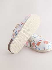 Laura Ashley Ecru Rosalind Mule Slippers - Image 6 of 6
