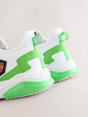 Weiß - Minecraft Turnschuhe mit elastischen Schnürsenkeln - Bild 3 von 6