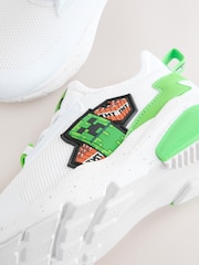 Weiß - Minecraft Turnschuhe mit elastischen Schnürsenkeln - Bild 4 von 6