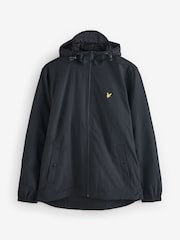 Lyle & Scott Black Zip Through Hooded Jacket - Image 5 of 5