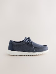 Blue Lightweight Boat Shoes - Image 2 of 5
