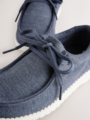Blue Lightweight Boat Shoes - Image 3 of 5