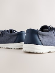 Blue Lightweight Boat Shoes - Image 4 of 5