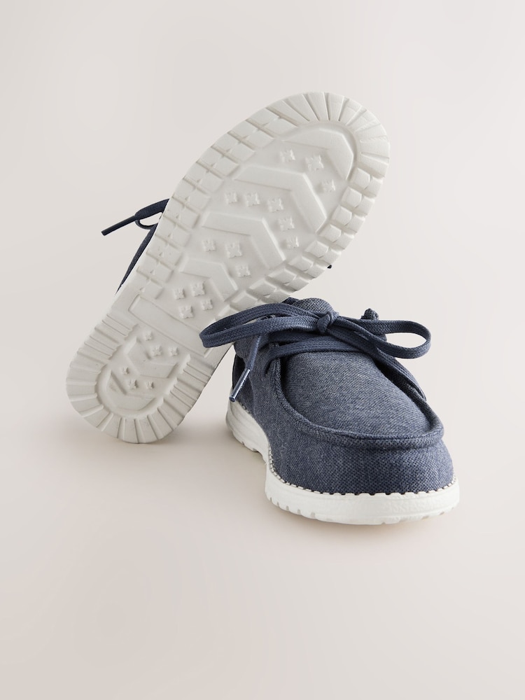Blue Lightweight Boat Shoes - Image 5 of 5