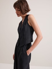 Phase Eight Pia Pinstripe Waistcoat - Imagen 6 de 7