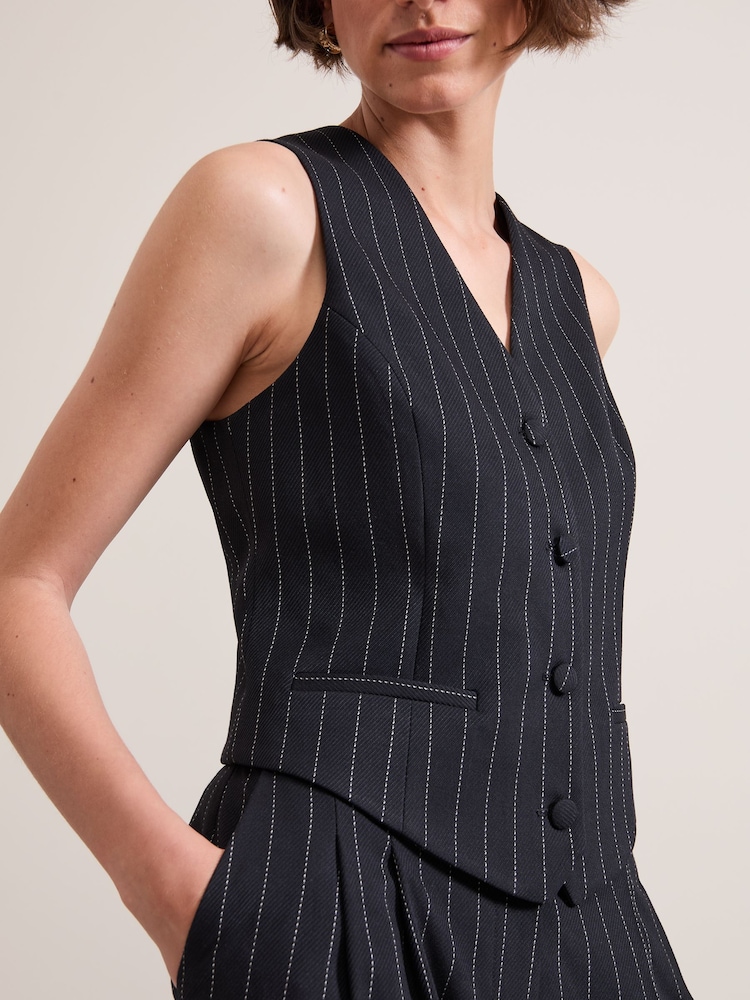 Phase Eight Pia Pinstripe Waistcoat - Imagen 7 de 7 Phase Eight Pia Pinstripe Waistcoat - Imagen 7 de 7