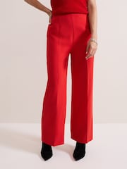 Phase Eight Red Aubrielle Wide Leg Trousers - Image 3 of 7