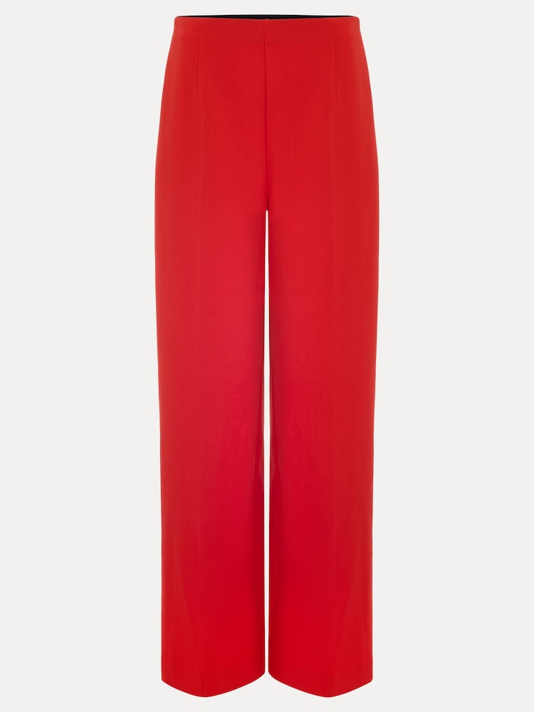 Phase Eight Red Aubrielle Wide Leg Trousers - Image 7 of 7