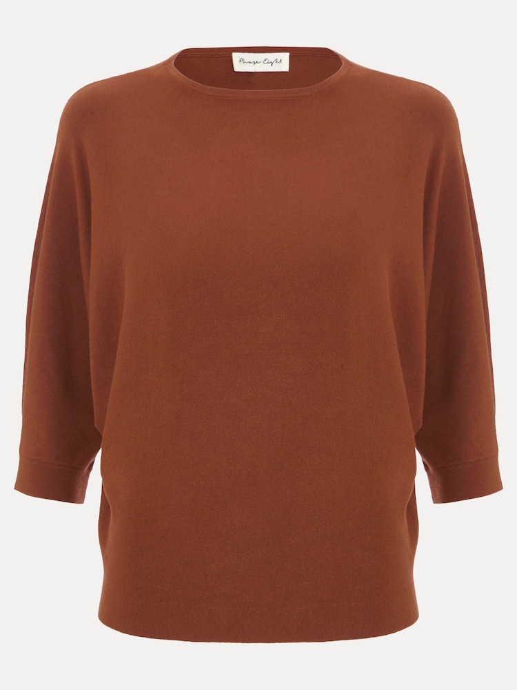 Phase Eight Brown Cristine Knit Jumper - Image 5 of 5