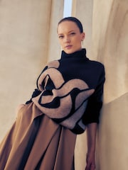 Phase Eight Natural Cleo Chain Chunky Jumper - Image 1 of 10