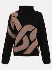 Phase Eight Natural Cleo Chain Chunky Jumper - Image 10 of 10