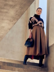Phase Eight Natural Cleo Chain Chunky Jumper - Image 3 of 10
