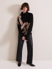 Phase Eight Natural Cleo Chain Chunky Jumper - Image 4 of 10