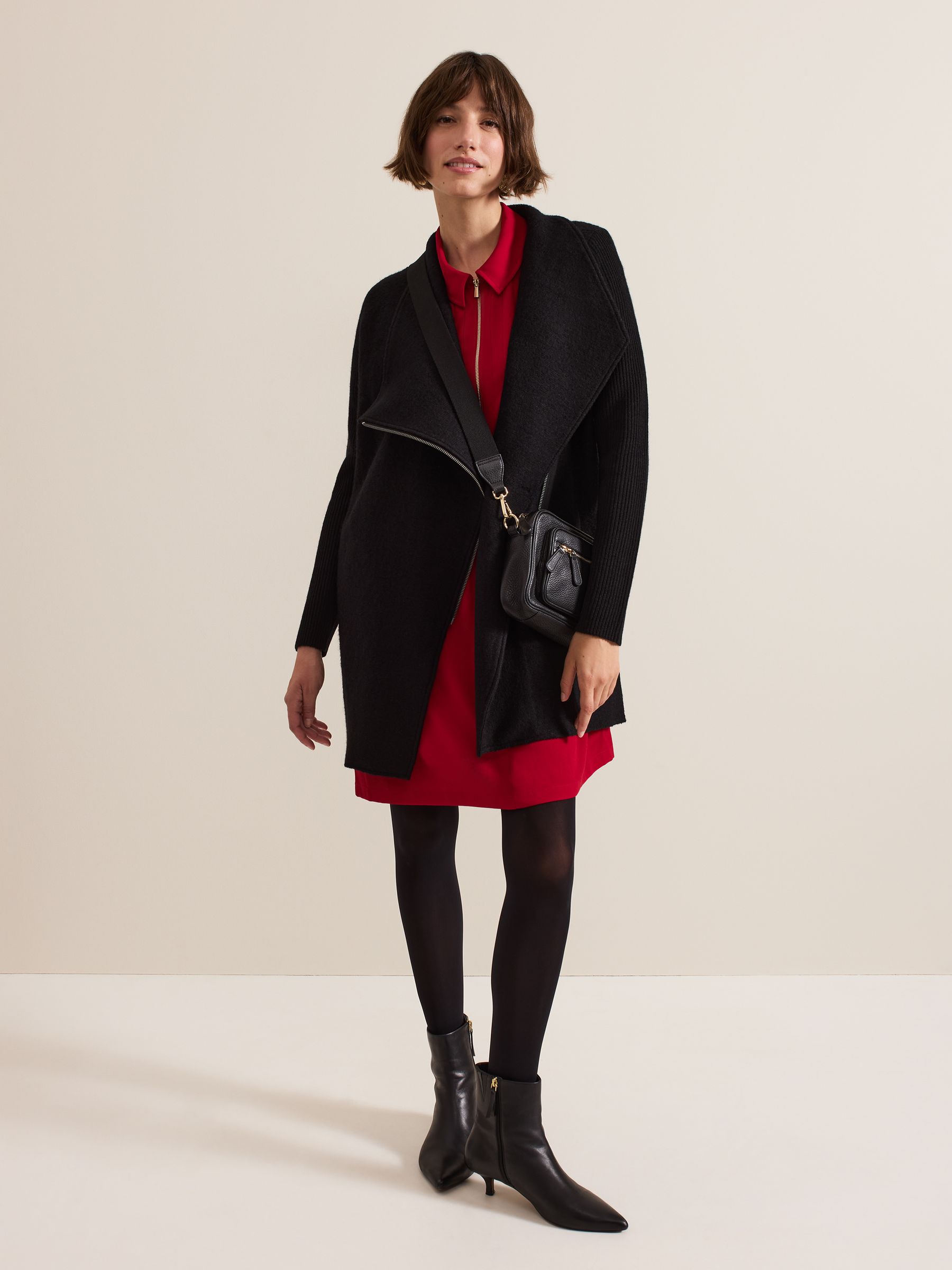 Buy Phase Eight Red Zip Candice Mini Dress from the Next UK online