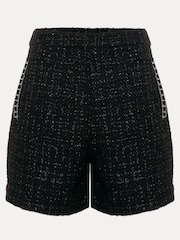 Phase Eight Black Ripley Sparkle Shorts - Image 4 of 4