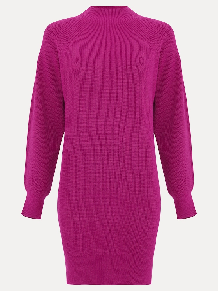 Phase Eight Pink Eliana Jumper Dress - Image 6 of 6