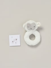 Rock-A-Bye Baby Boutique Pink 100% Cotton Print Gift Set 10 Piece - Image 5 of 6