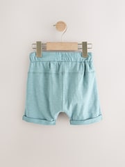 Charcoal Grey/Blue/Tan Brown Lightweight Jersey Shorts 3 Pack (3mths-7yrs) - Image 3 of 7