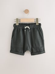Charcoal Grey/Blue/Tan Brown Lightweight Jersey Shorts 3 Pack (3mths-7yrs) - Image 5 of 7