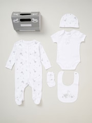 Rock-A-Bye Baby Boutique 100% Cotton 5 Piece Gift Set - Image 1 of 6