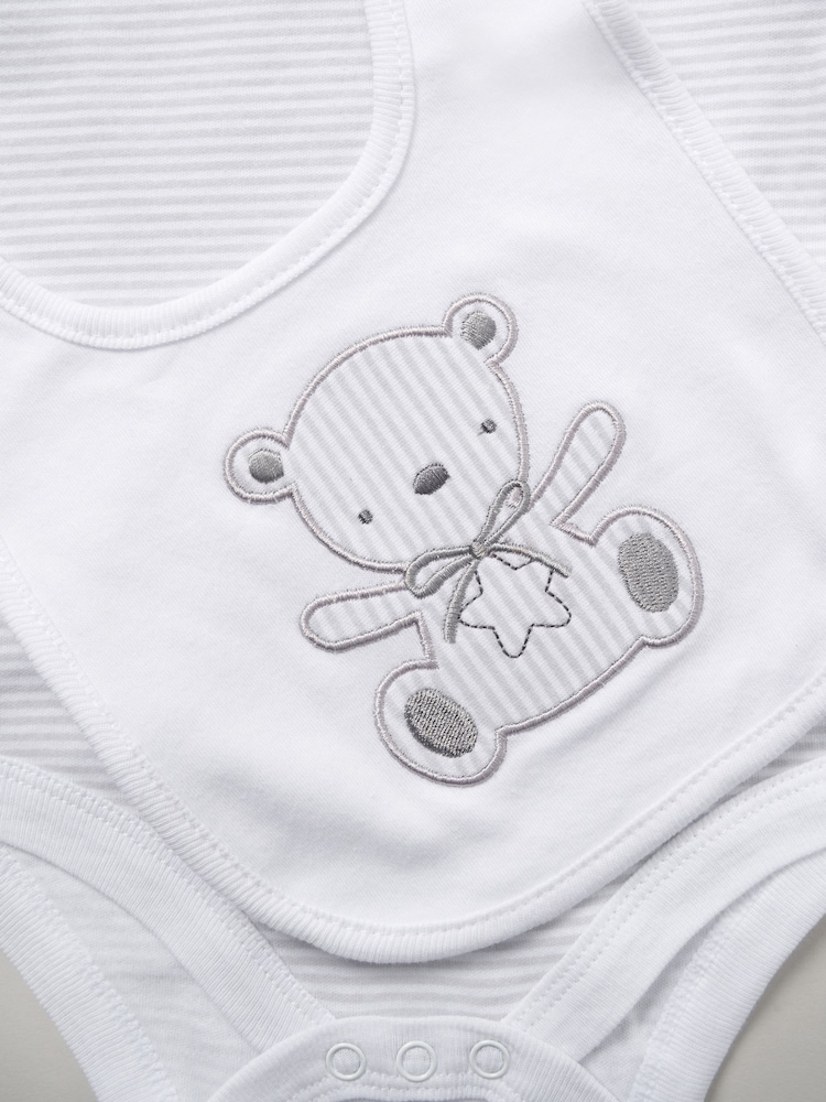 Rock-A-Bye Baby Boutique 100% Cotton 5 Piece Gift Set - Image 2 of 6