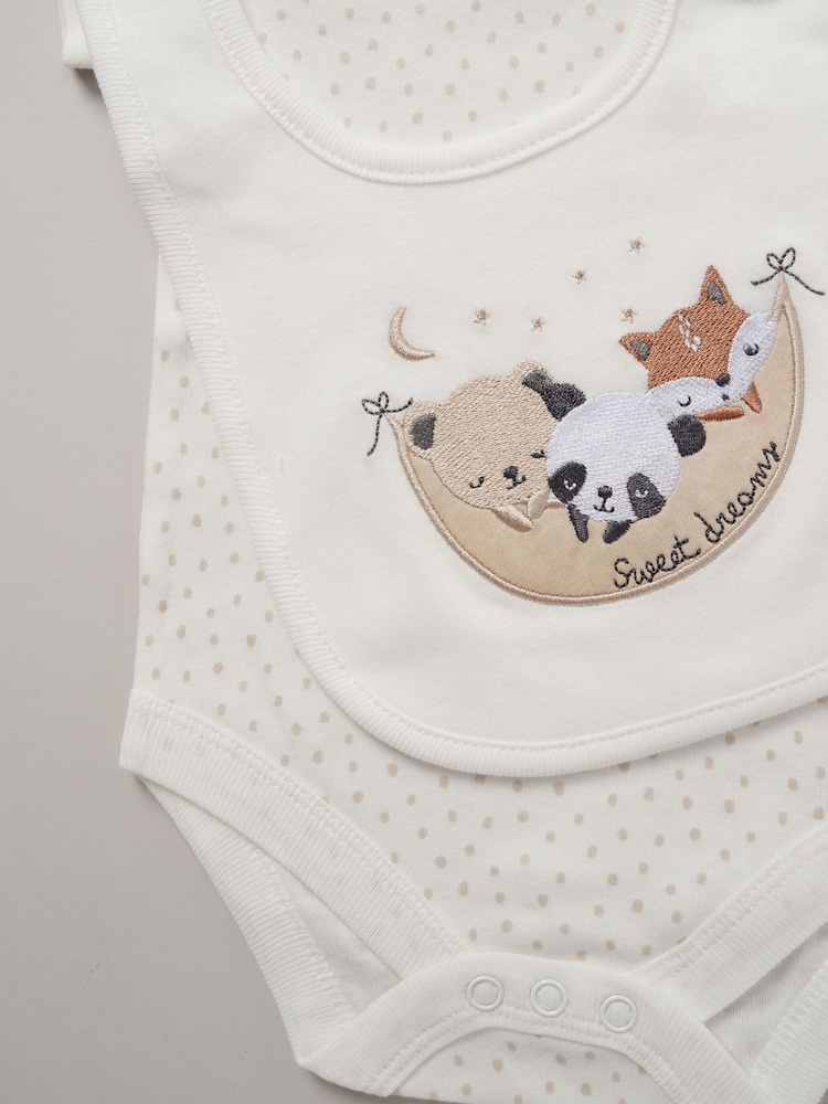 Rock-A-Bye Baby Boutique 100% Cotton 5 Piece Gift Set - Image 2 of 6