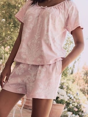 Laura Ashley 100% Cotton Josette Short Pyjamas - صورة 2 من 5