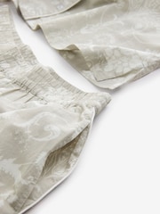 neutre - Laura Ashley pyjama court boutonné 100coton Josette - Image 10 de 10