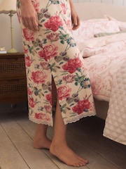 Laura Ashley Pink Peony Slip Dress - Image 3 of 5