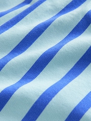 Turquoise Blue Patterned Singles Shorts (3mths-7yrs) - Image 6 of 6