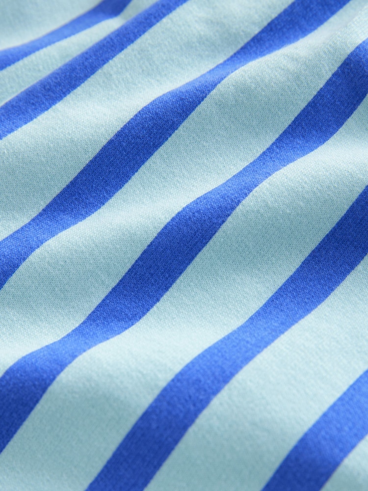 Turquoise Blue Patterned Singles Shorts (3mths-7yrs) - Image 6 of 6