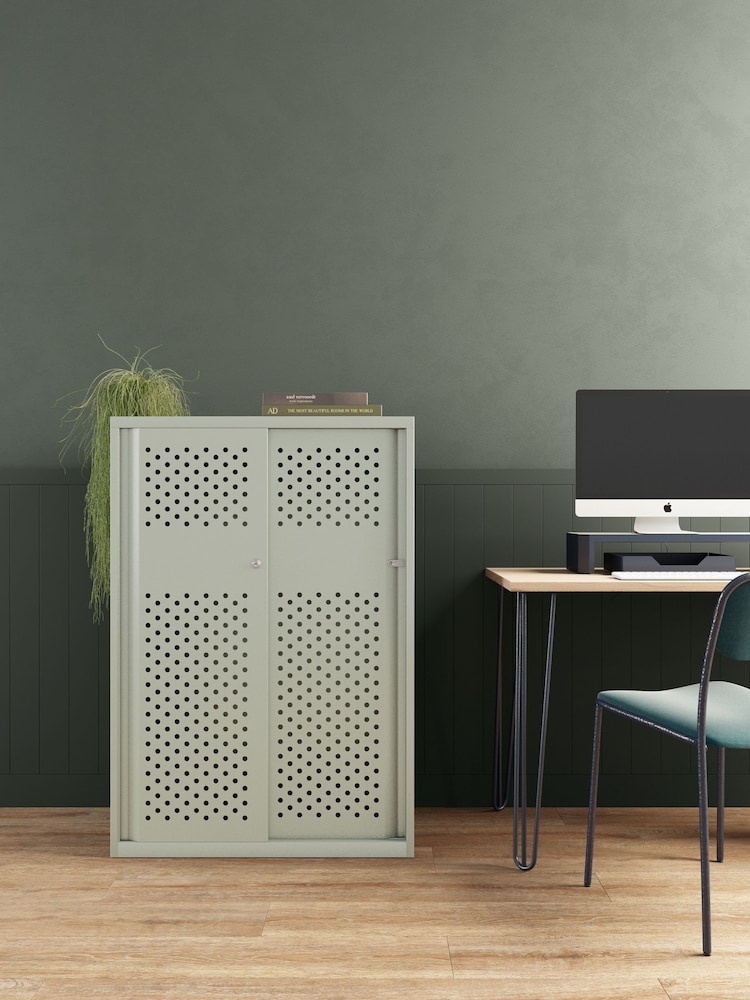Bisley Door Glide Cabinet with Sliding Door Large Wide - Image 1 of 3