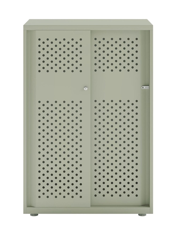 Bisley Door Glide Cabinet with Sliding Door Large Wide - Image 2 of 3