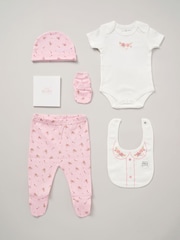 Rock-A-Bye Baby Boutique 100% Cotton 6 Piece Gift Set - Image 1 of 6