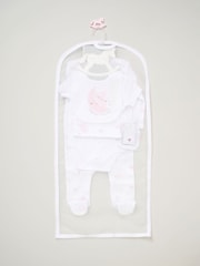 Rock-A-Bye Baby Boutique 100% Cotton 5 Piece Gift Set - Image 2 of 6