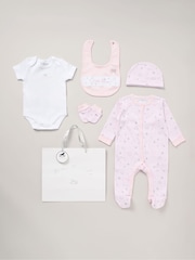 Rock-A-Bye Baby Boutique 100% Cotton 5 Piece Gift Set - Image 1 of 6