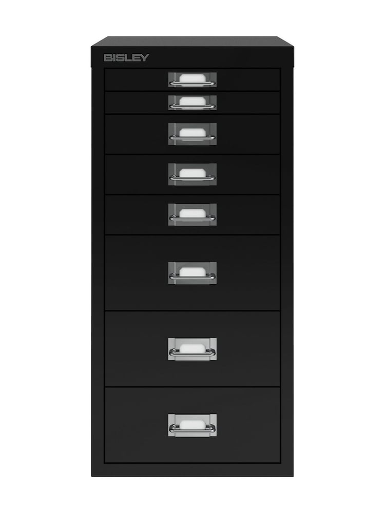 Bisley Black MultiDrawer A4 Filing Cabinet - Image 2 of 3