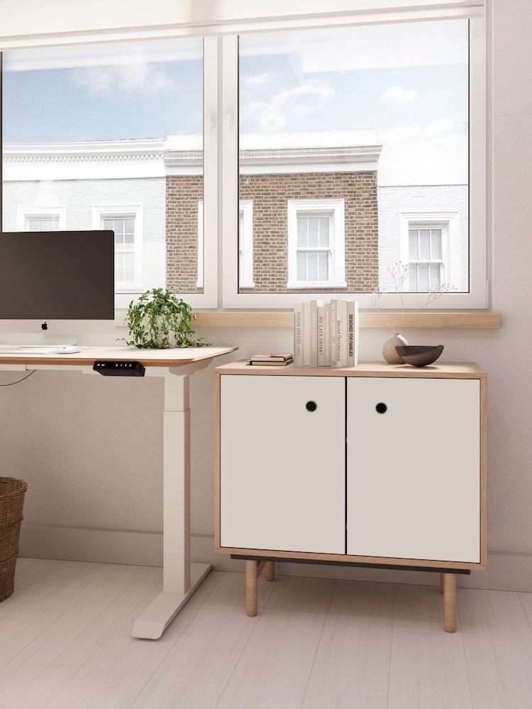 Bisley Traffic White Bridge Sideboard - Image 1 of 3