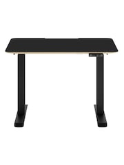 Bisley Black Adjustable Height Desk With Perfect Sense Standard Desktop - Image 2 of 3