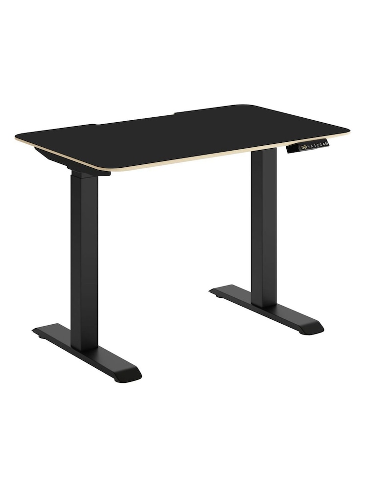 Bisley Black Adjustable Height Desk With Perfect Sense Standard Desktop - Image 3 of 3