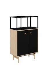 Bisley Black Bridge Tall Sideboard - Image 3 of 3