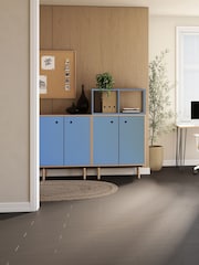 Bisley Blue Bridge Tall Sideboard - Image 1 of 3