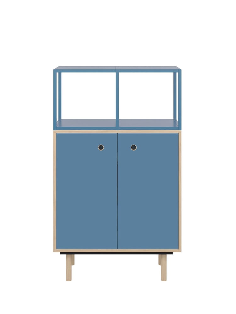 Bisley Blue Bridge Tall Sideboard - Image 2 of 3